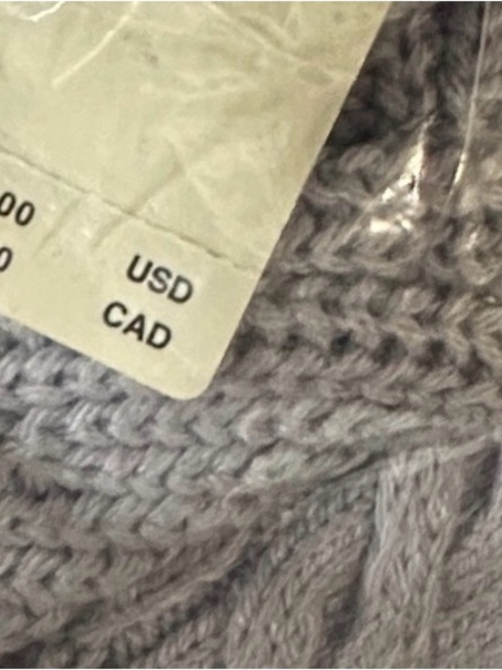Anthropologie Light Lavender Cable-Knit Long Sleeve Dress - Picture 4 of 4